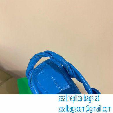 Bottega Veneta Heel 8.5cm BV POINT Slingback Shoes Blue 2020 - Click Image to Close