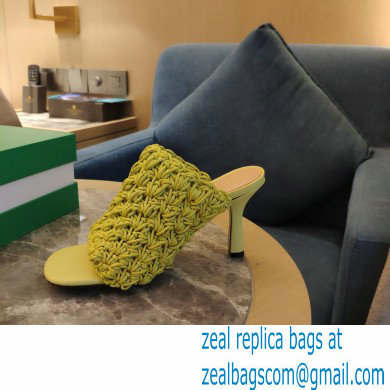 Bottega Veneta Heel 8.5cm THE BOARD Sandals Yellow 2021 - Click Image to Close