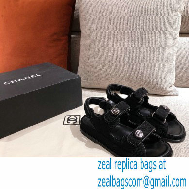 Chanel CC Logo Beach Sandals G35927 12 2021