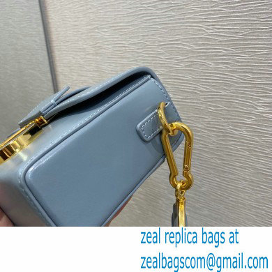 Dior 30 Montaigne Box Bag in Box Calfskin Cloud Blue 2021 - Click Image to Close