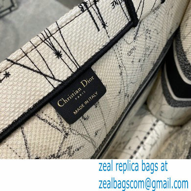 Dior Book Tote Bag in Multicolor Zodiac Embroidery 2020 - Click Image to Close