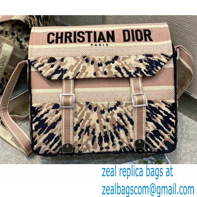 Dior Diorcamp Bag in Multicolor Tie Embroidery 2021 - Click Image to Close