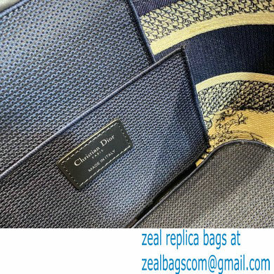 Dior Diortravel Vanity Case Bag in Blue Toile de Jouy Embroidery 2021