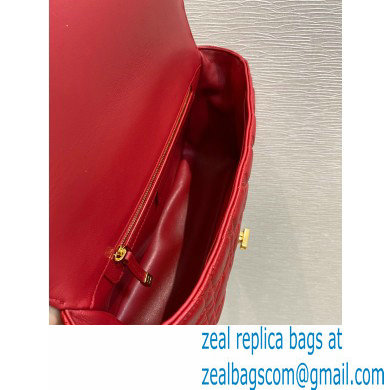 Dior Large Caro Bag in Soft Cannage Calfskin Red 2021 - Click Image to Close