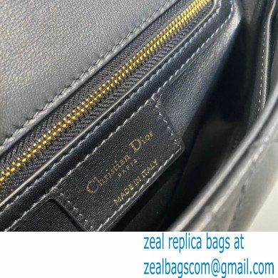 Dior Small Caro Bag in Soft Cannage Calfskin Black 2021