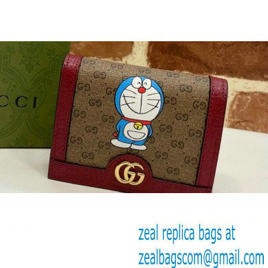 Doraemon x Gucci Card Case Wallet 647788 2021 - Click Image to Close