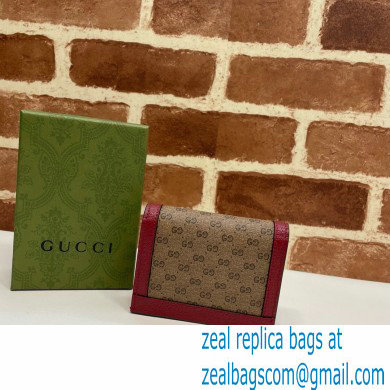 Doraemon x Gucci Card Case Wallet 647788 2021 - Click Image to Close