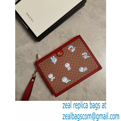 Doraemon x Gucci Pouch Clutch Bag 647804 2021 - Click Image to Close