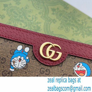 Doraemon x Gucci Zip Around Wallet 647787 2021