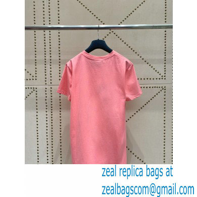 Doraemon x Gucci oversize T-shirt 616036 pink 2021