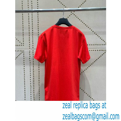 Doraemon x Gucci oversize T-shirt 616036 red 2021