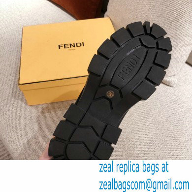 Fendi Black Leather Biker Ankle Boots 05 2021 - Click Image to Close
