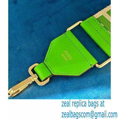 Fendi Canvas Long Shoulder Strap You Green 2021