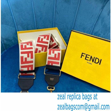 Fendi Canvas Long Shoulder Strap You Red 2021 - Click Image to Close