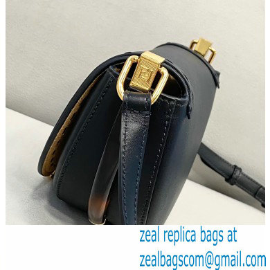 Fendi Leather Moonlight Shoulder Bag Black 2021 - Click Image to Close