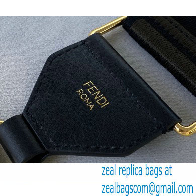 Fendi Ribbon Long Shoulder Strap You Black 2021 - Click Image to Close