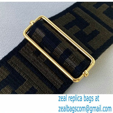 Fendi Ribbon Long Shoulder Strap You Black 2021 - Click Image to Close