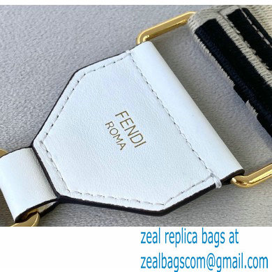 Fendi Ribbon Long Shoulder Strap You White/Beige 2021