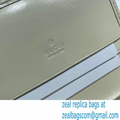 Gucci Jackie 1961 Card Case Wallet 645536 Leather White 2021