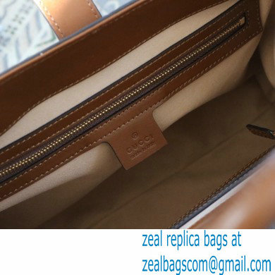 Gucci Jackie 1961 Medium Tote Bag 649016 Leather Brown 2021