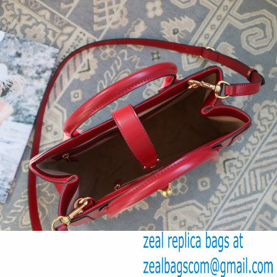 Gucci Jackie 1961 Medium Tote Bag 649016 Leather Red 2021