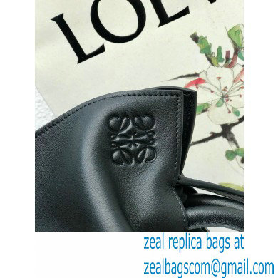 Loewe Medium Flamenco Clutch Bag in Nappa Calfskin Black