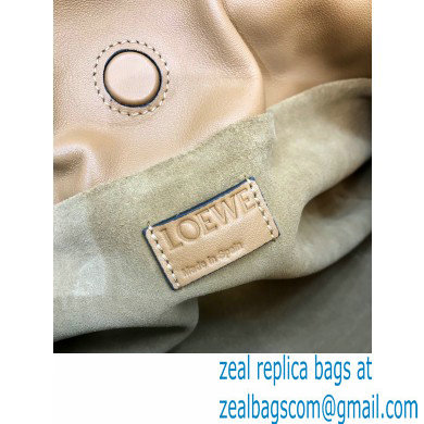 Loewe Mini Flamenco Clutch Bag in Nappa Calfskin Brown - Click Image to Close