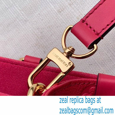 Louis Vuitton Bicolor Onthego PM Bag Monogram Empreinte Leather M45660 Freesia Pink 2021 - Click Image to Close