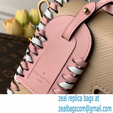 Louis Vuitton EPI Braided Twist MM Bag with Top Handle M57318 Beige 2021 - Click Image to Close