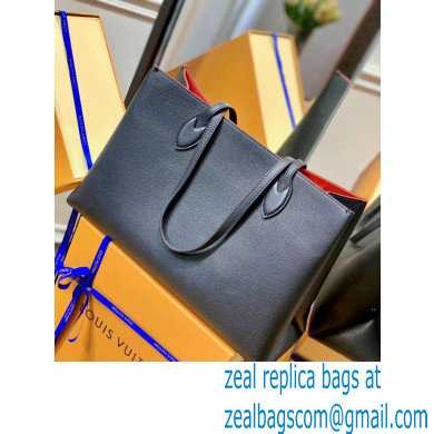 Louis Vuitton Lockme Shopper Tote Bag M57345 Black 2021 - Click Image to Close