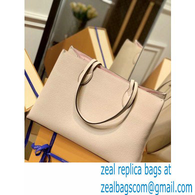 Louis Vuitton Lockme Shopper Tote Bag M57346 Greige 2021