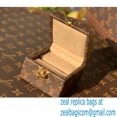 Louis Vuitton Monogram Canvas Ecrin Declaration Ring Bag M21010 Creamy 2021