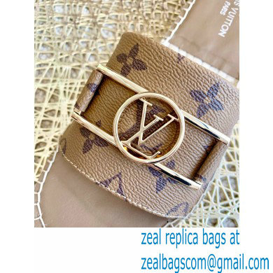 Louis Vuitton Monogram LV Dauphine Espadrilles Slipper Sandals Brown 2021 - Click Image to Close