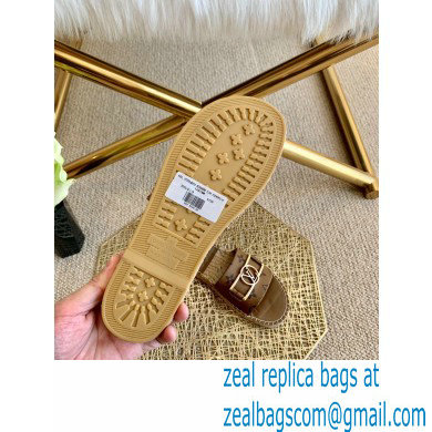 Louis Vuitton Monogram LV Dauphine Espadrilles Slipper Sandals Brown 2021