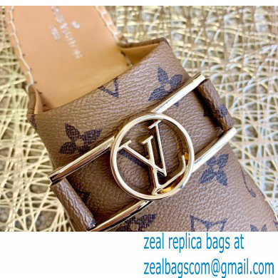 Louis Vuitton Monogram LV Dauphine Espadrilles Slippers Brown 2021