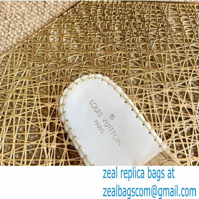 Louis Vuitton Monogram LV Square Espadrilles Slipper Sandals White 2021