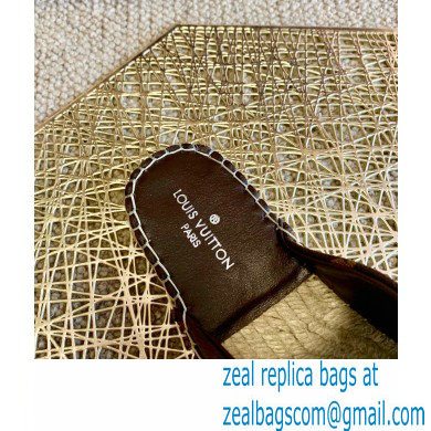 Louis Vuitton Monogram LV Square Espadrilles Slippers Coffee 2021