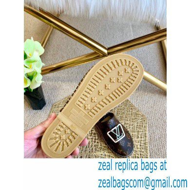 Louis Vuitton Monogram LV Square Espadrilles Slippers Coffee 2021