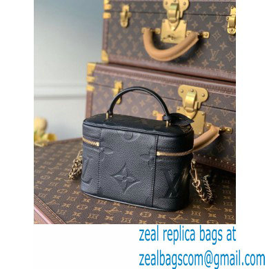 Louis Vuitton Monogram Nice Vanity PM Bag M45598 Black 2021