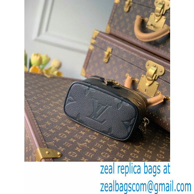 Louis Vuitton Monogram Nice Vanity PM Bag M45598 Black 2021