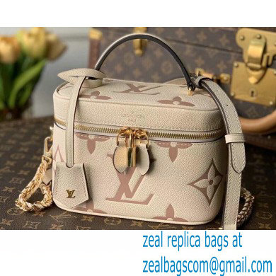 Louis Vuitton Monogram Nice Vanity PM Bag M45599 Cream/Bois de Rose Pink 2021