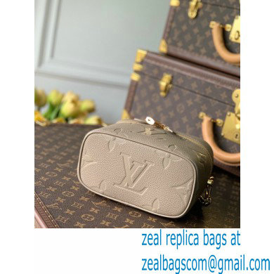 Louis Vuitton Monogram Nice Vanity PM Bag M45608 Tourterelle Beige 2021