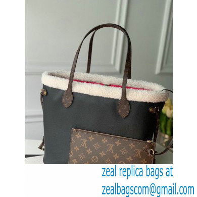 Louis Vuitton Neverfull MM Tote Bag M56960 Shearling 2021