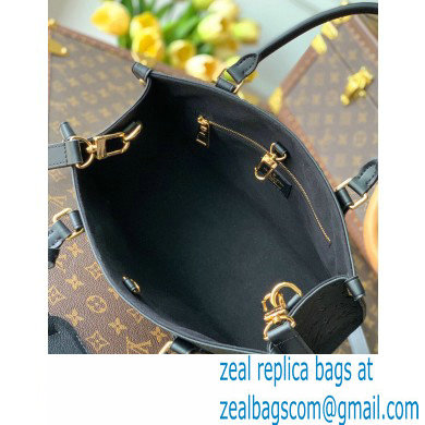 Louis Vuitton Onthego PM Bag Monogram Empreinte Leather Black 2021 - Click Image to Close