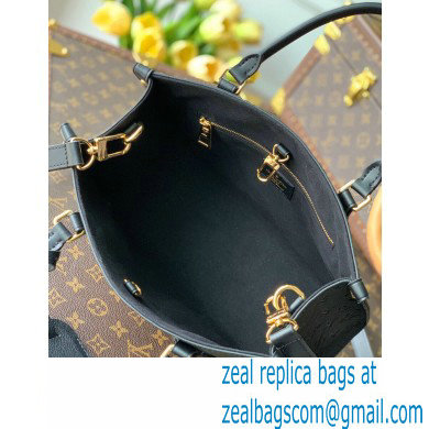 Louis Vuitton Onthego PM Bag Monogram Empreinte Leather Black 2021