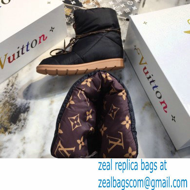 Louis Vuitton Pillow Comfort Ankle Boot 1A8T3O black 2020