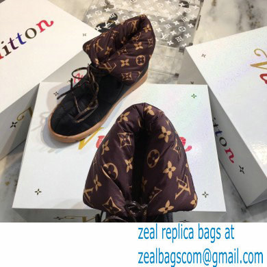 Louis Vuitton Pillow Comfort Ankle Boot 1A8T3O black 2020
