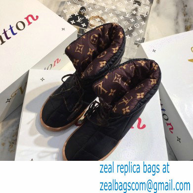 Louis Vuitton Pillow Comfort Ankle Boot 1A8T3O black 2020