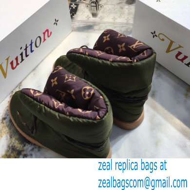 Louis Vuitton Pillow Comfort Ankle Boot 1A8T3O khaki 2020