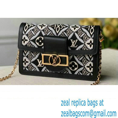 Louis Vuitton Since 1854 Dauphine Chain Wallet Bag M69992 Black 2021 - Click Image to Close